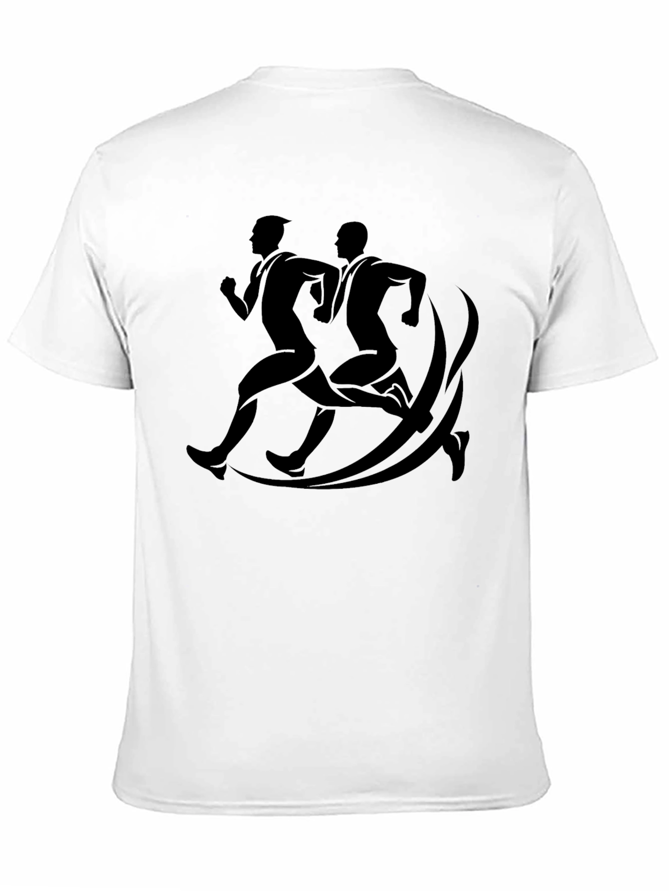 Black Running Silhouette T-Shirt