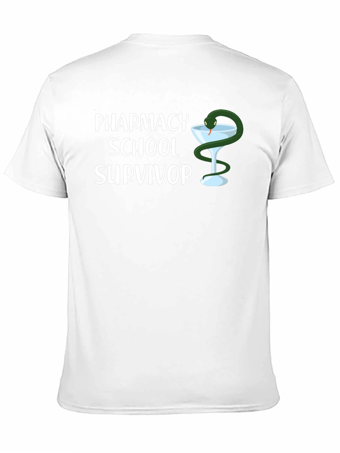 Pharmacy School Survivor Graphic Tee
