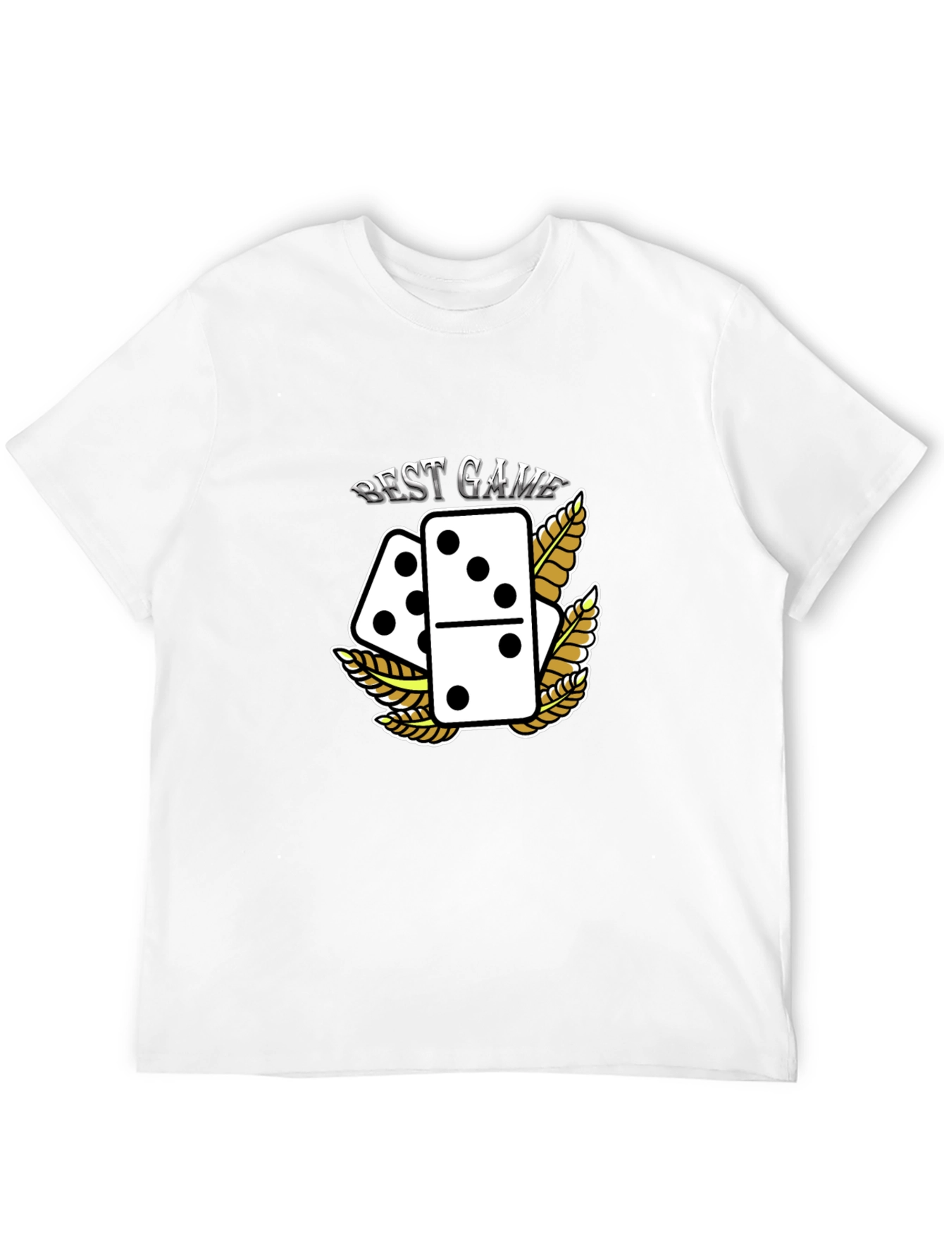 Best Game Dominoes Graphic T-Shirt