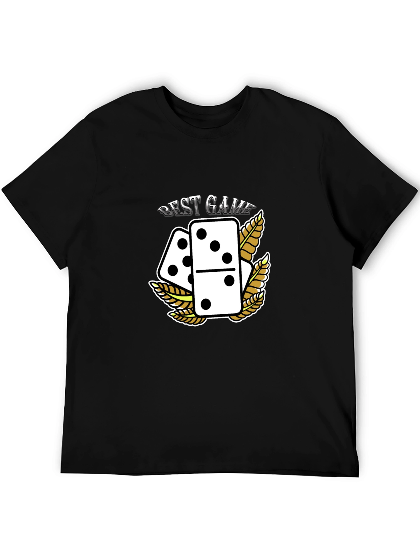 Best Game Dominoes Graphic T-Shirt