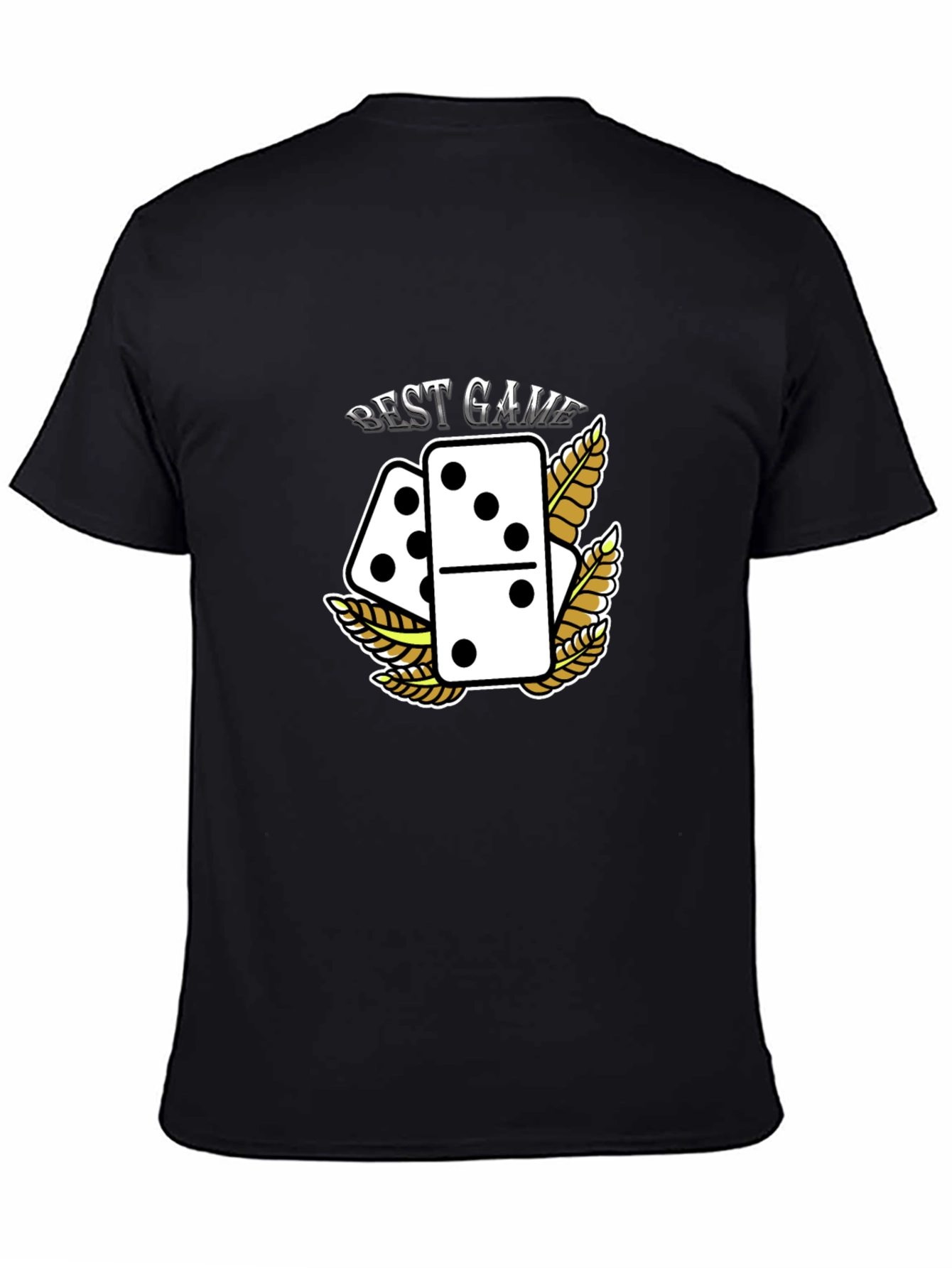 Best Game Dominoes Graphic T-Shirt