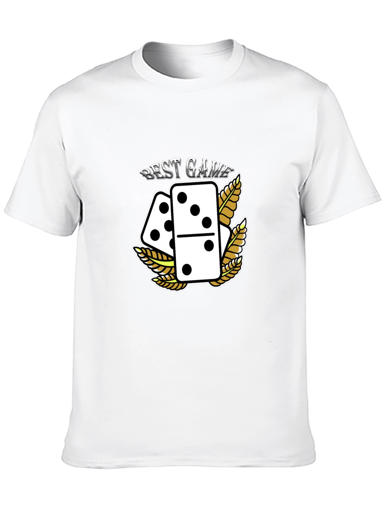 Best Game Dominoes Graphic T-Shirt