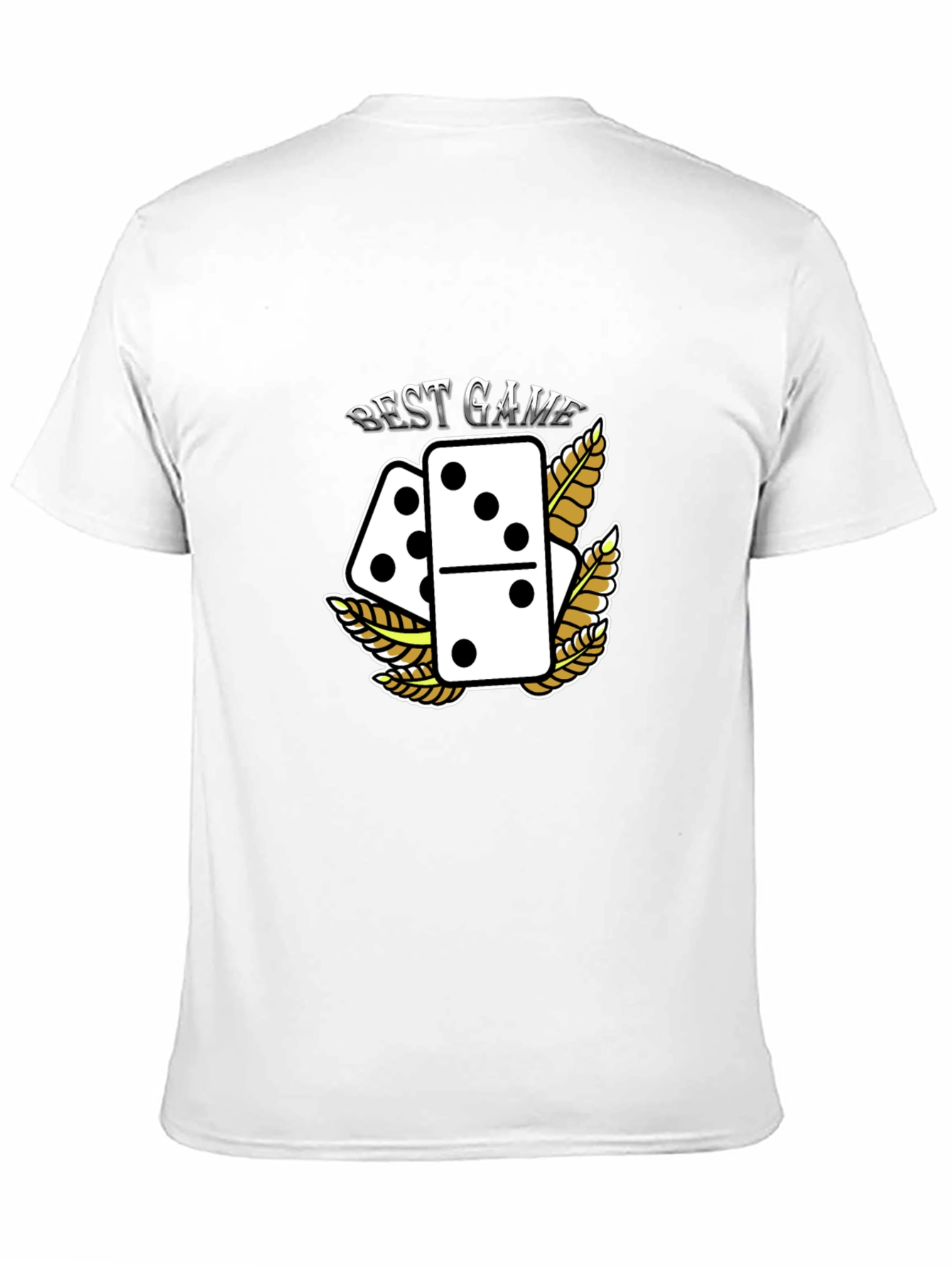 Best Game Dominoes Graphic T-Shirt