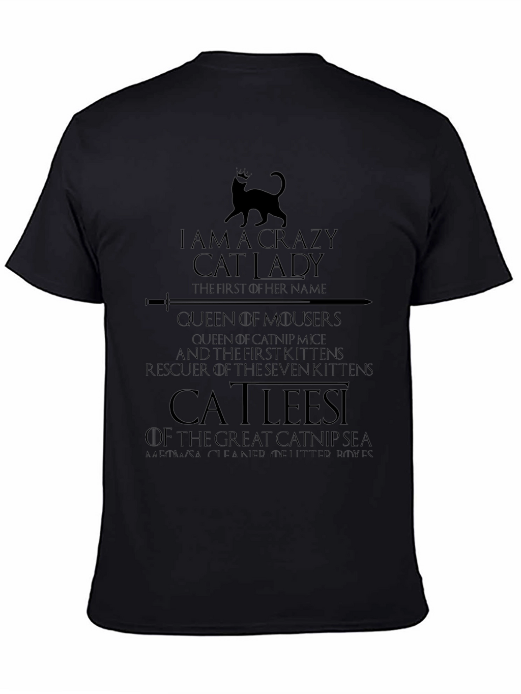 Crazy Cat Lady T-Shirt - Game Inspired