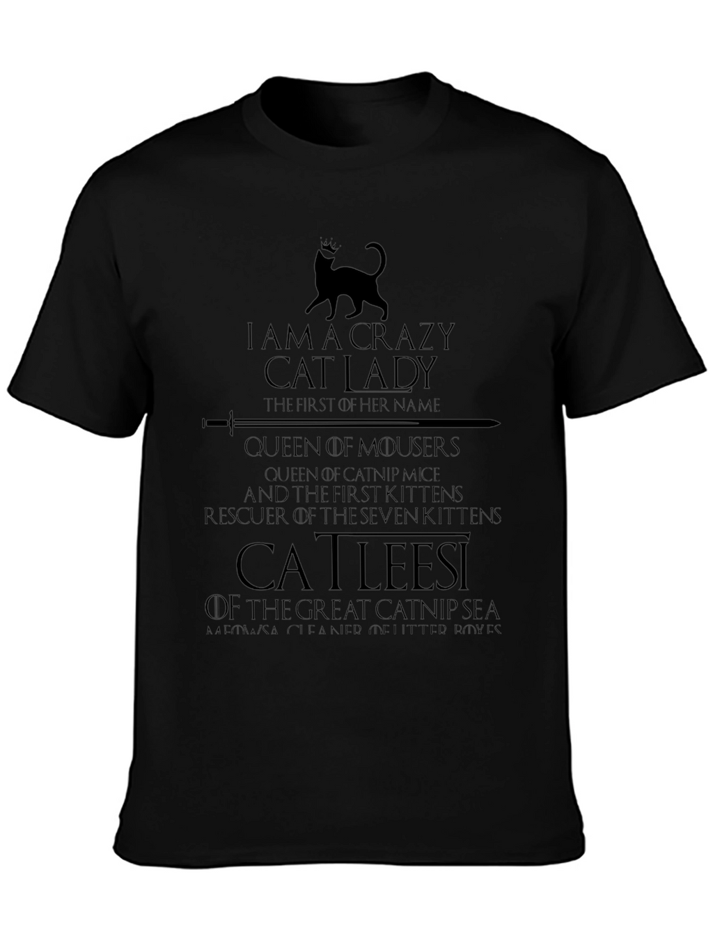 Crazy Cat Lady T-Shirt - Game Inspired
