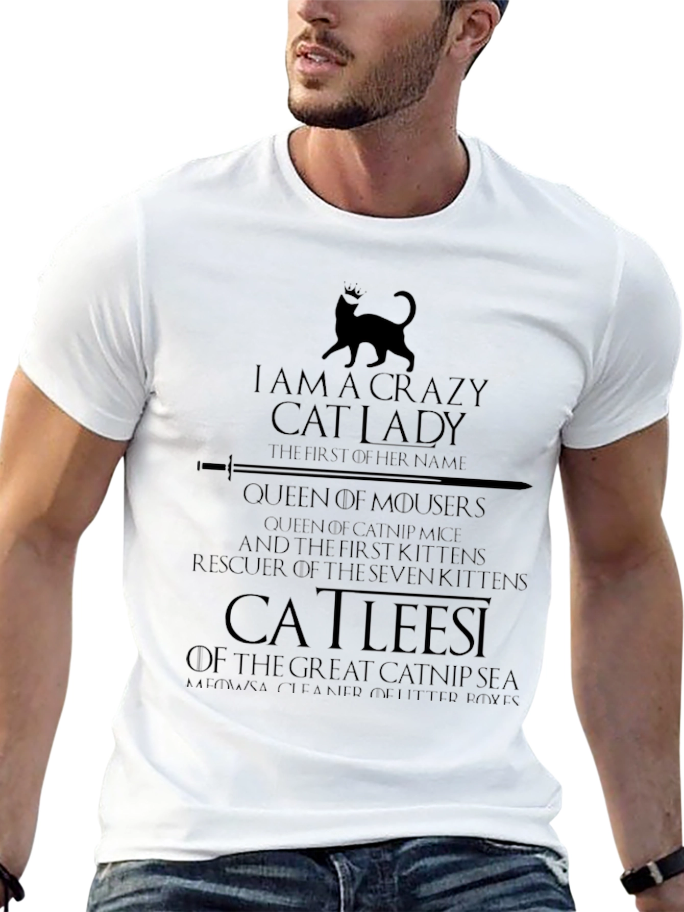 Crazy Cat Lady T-Shirt - Game Inspired