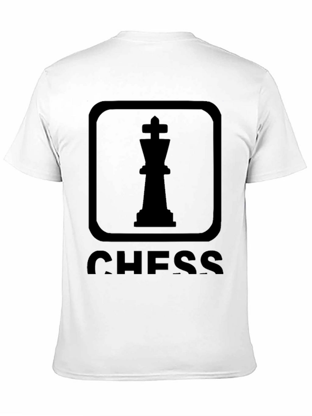 Chess King Graphic T-Shirt - Black