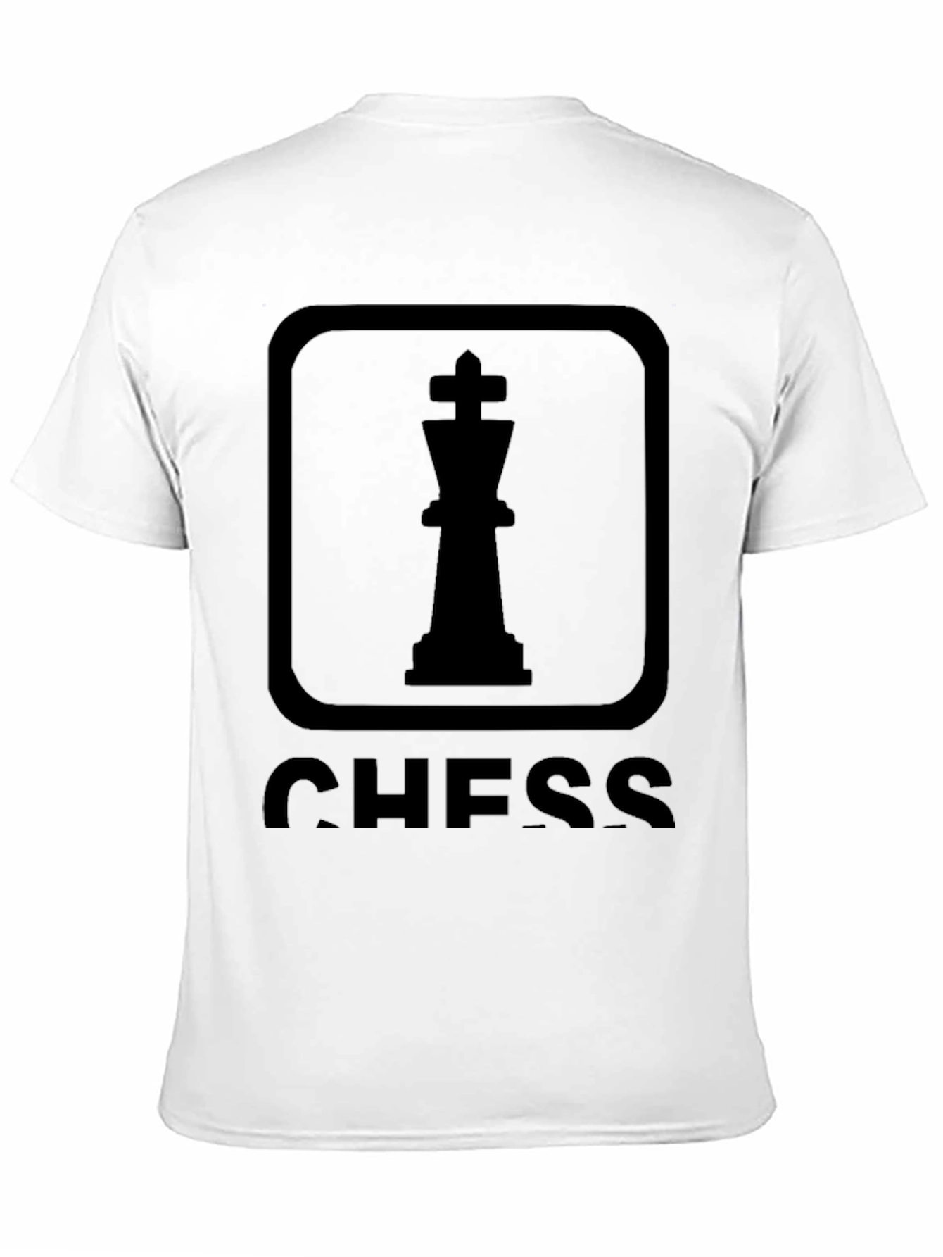 Chess King Graphic T-Shirt - Black