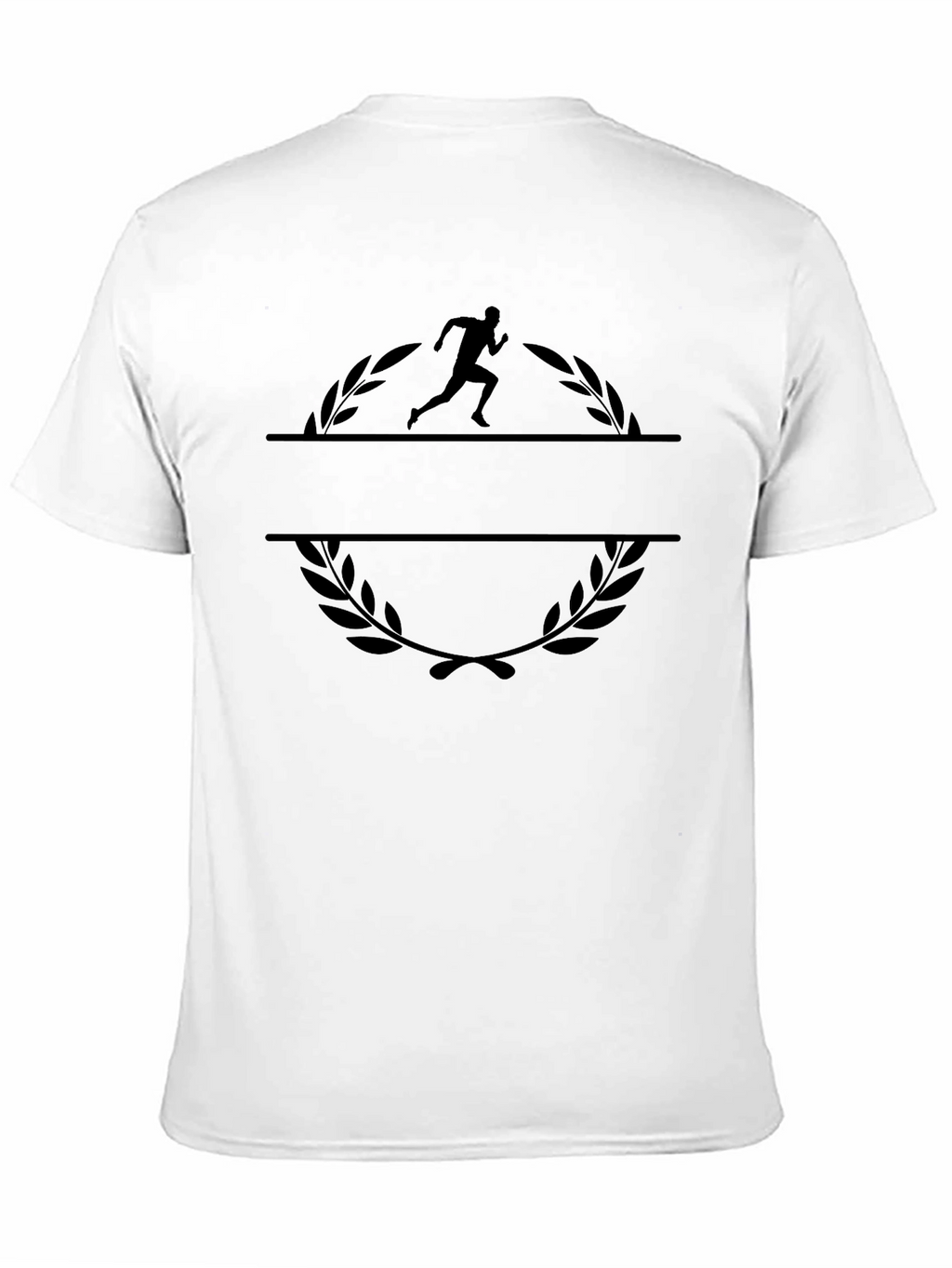 Runner Laurel Black T-Shirt
