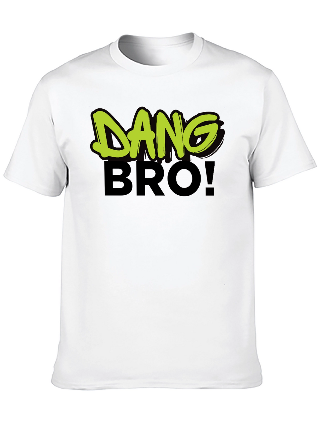Dang Bro! Graphic Print Mens T-Shirt