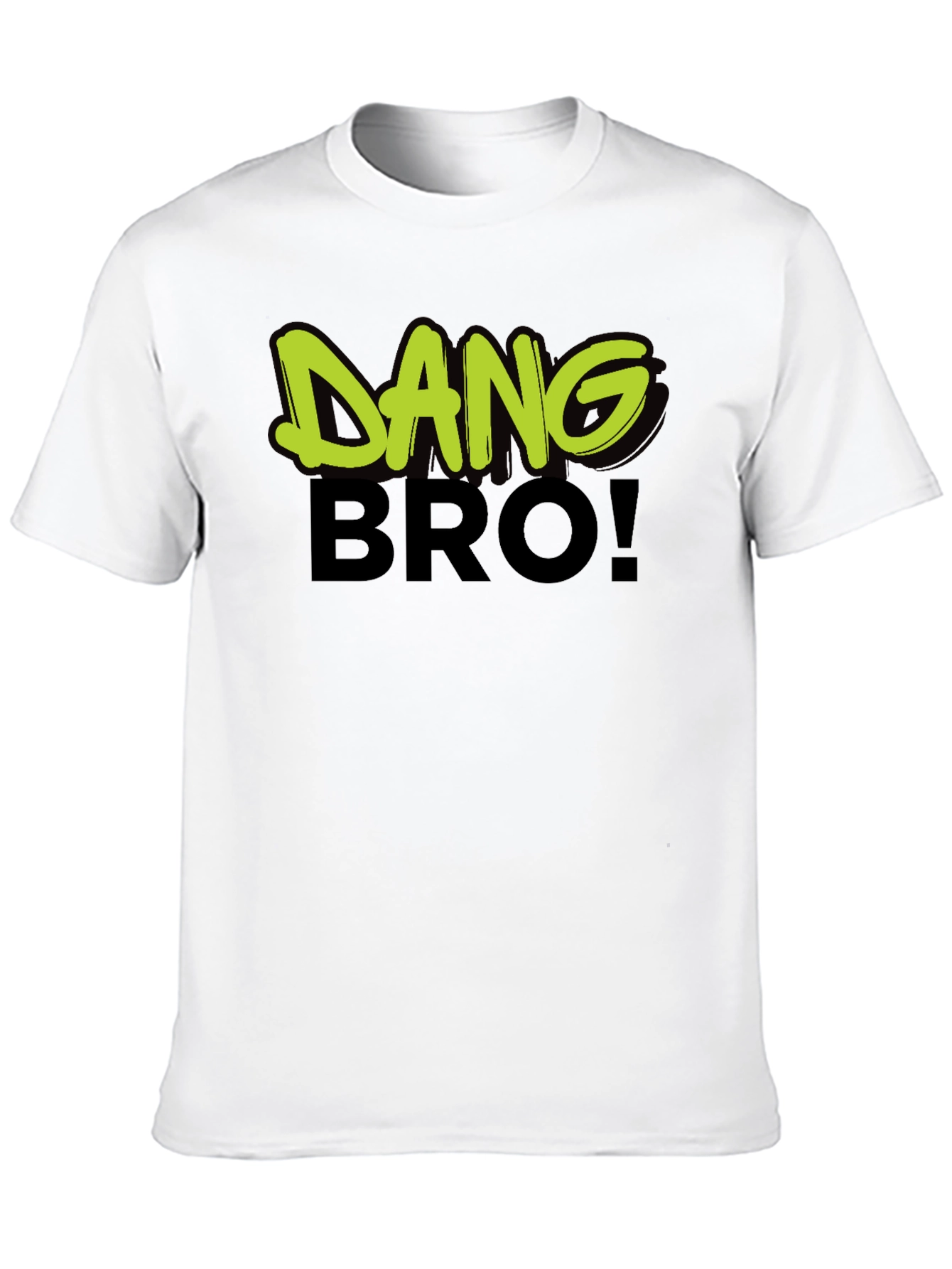 Dang Bro! Graphic Print Mens T-Shirt
