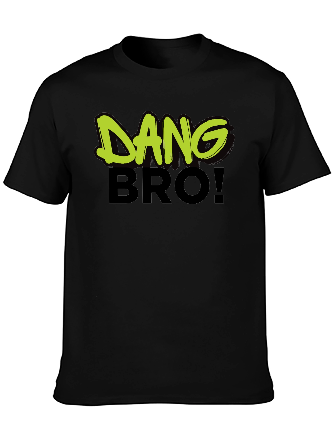 Dang Bro! Graphic Print Mens T-Shirt