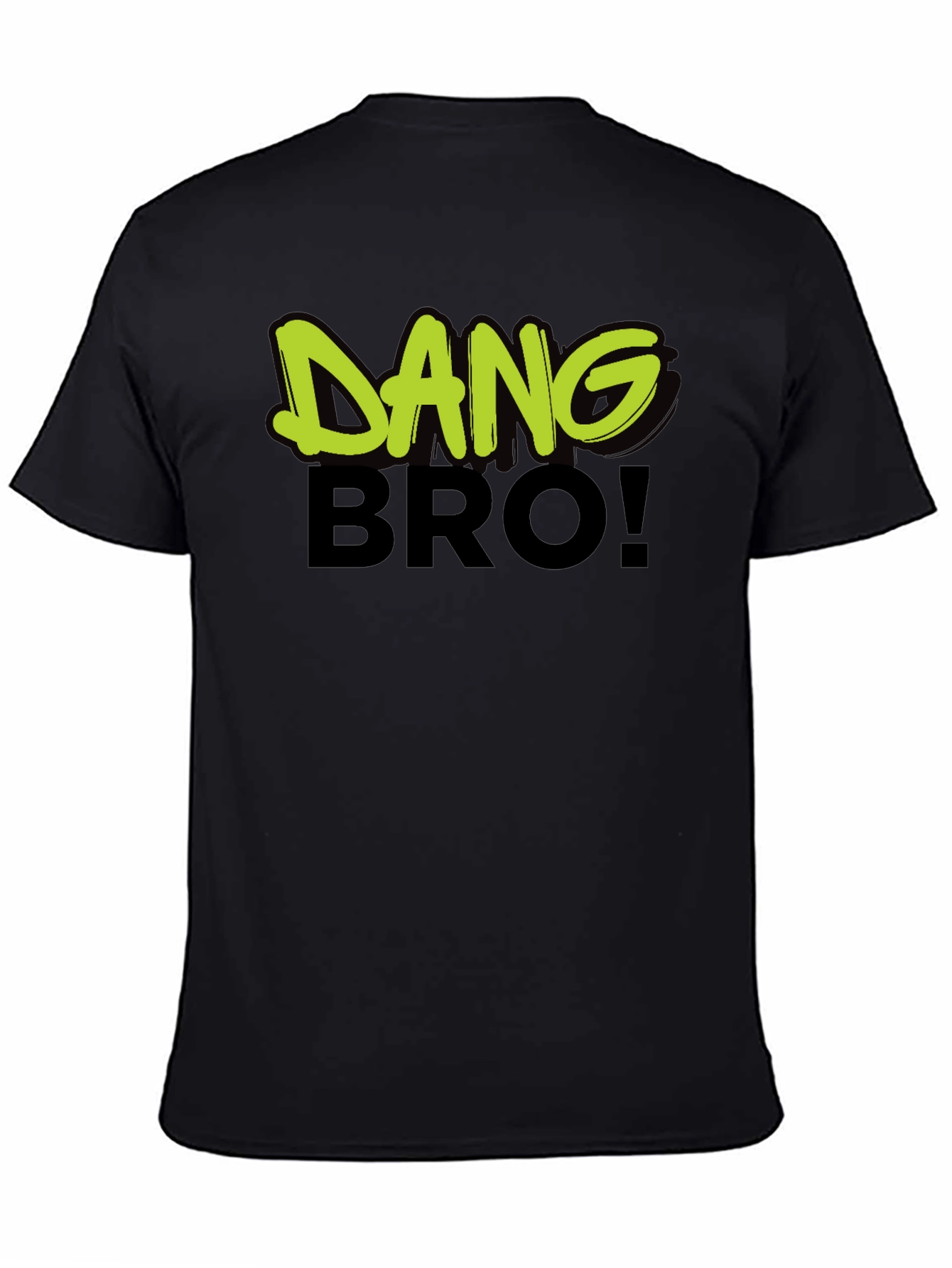 Dang Bro! Graphic Print Mens T-Shirt