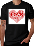 Love Heart Word Cloud T-Shirt