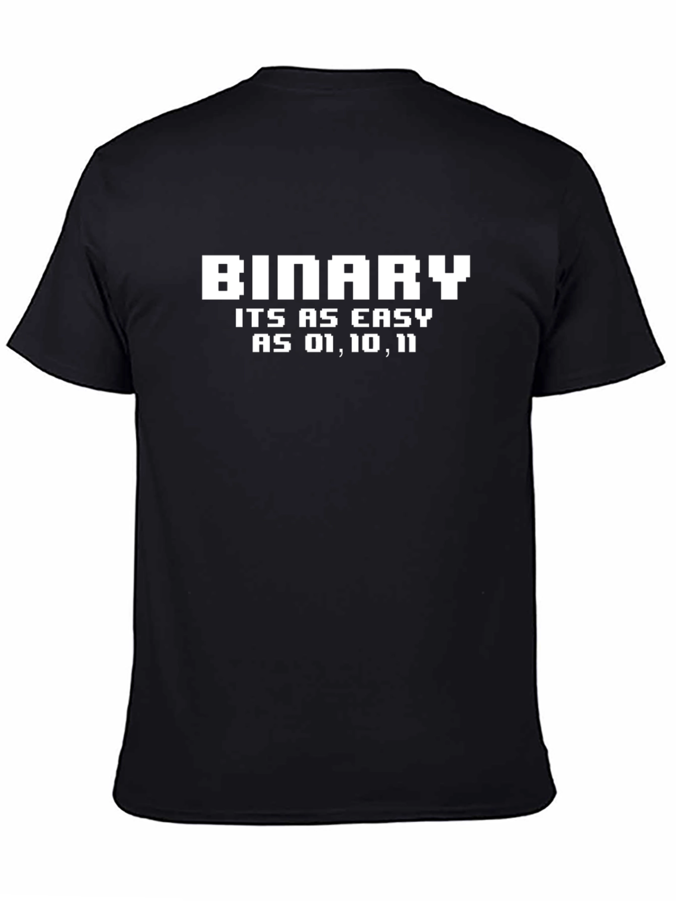 Binary Code T-Shirt - Easy as 01 10 11