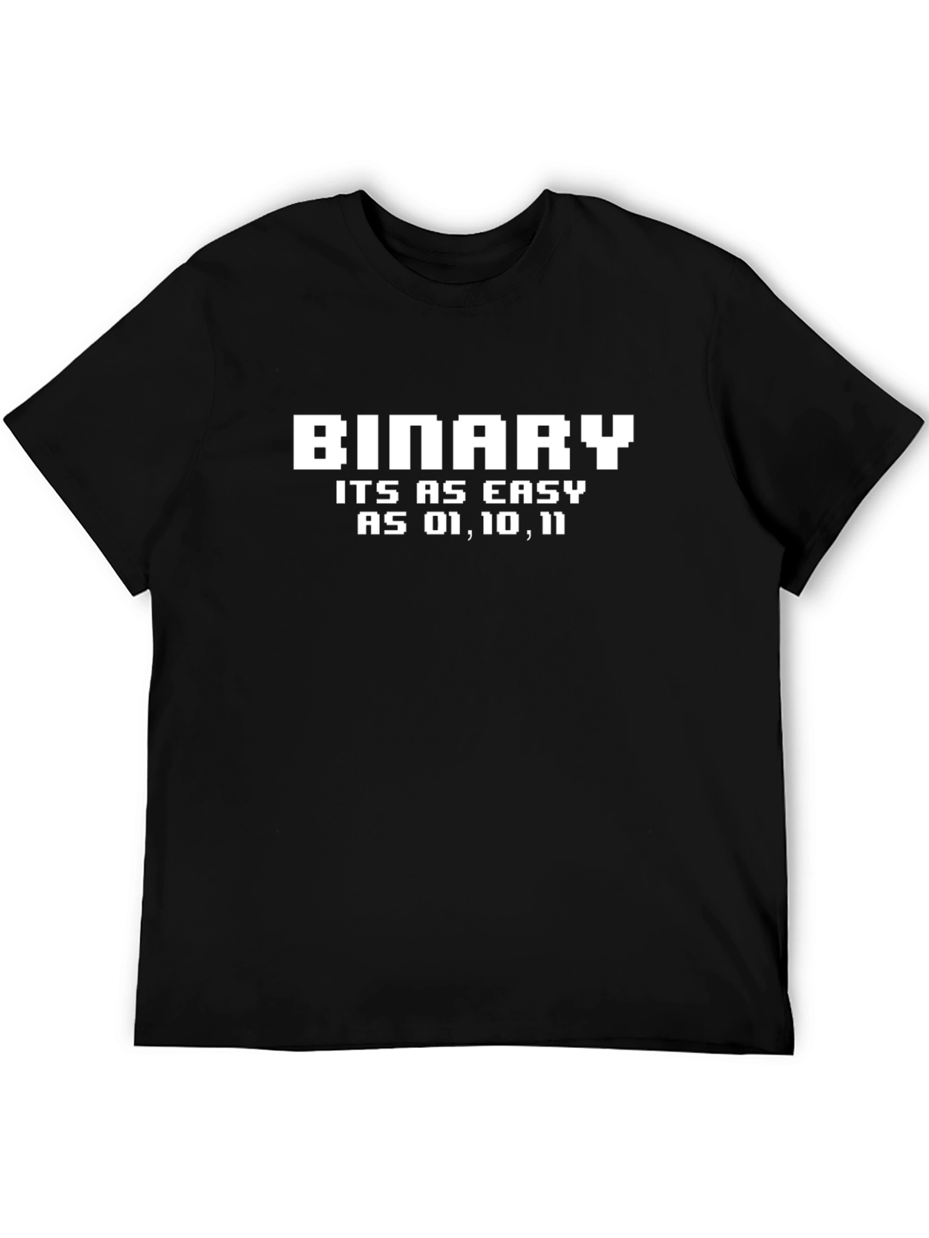 Binary Code T-Shirt - Easy as 01 10 11