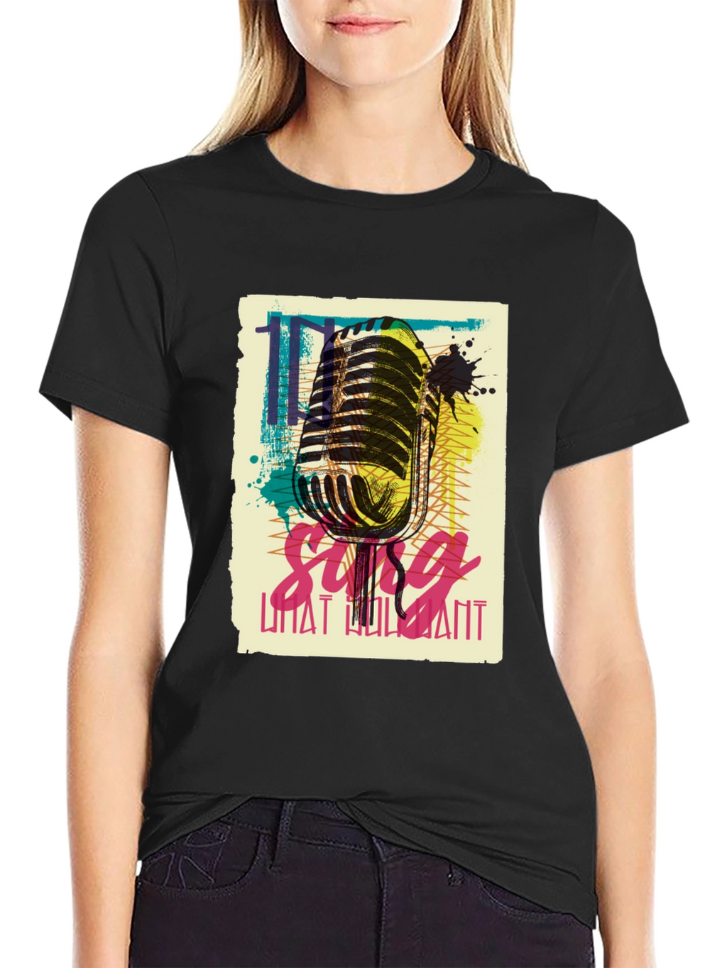 Sing What You Want Graphic T-Shirt