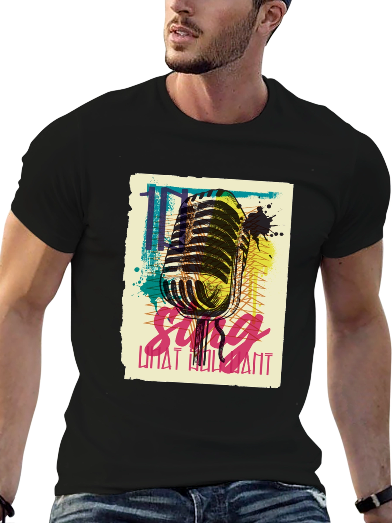 Sing What You Want Graphic T-Shirt