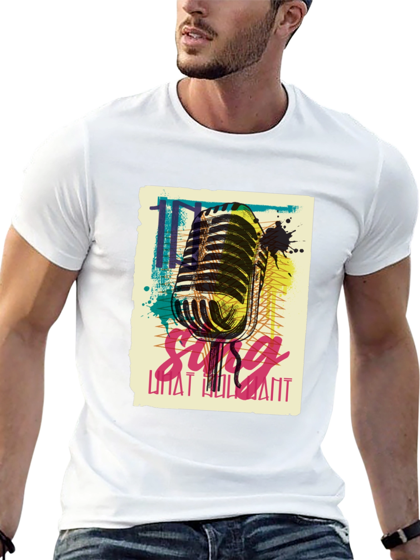 Sing What You Want Graphic T-Shirt