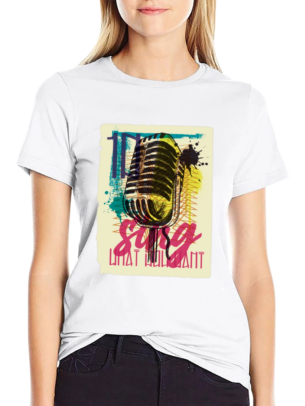 Sing What You Want Graphic T-Shirt