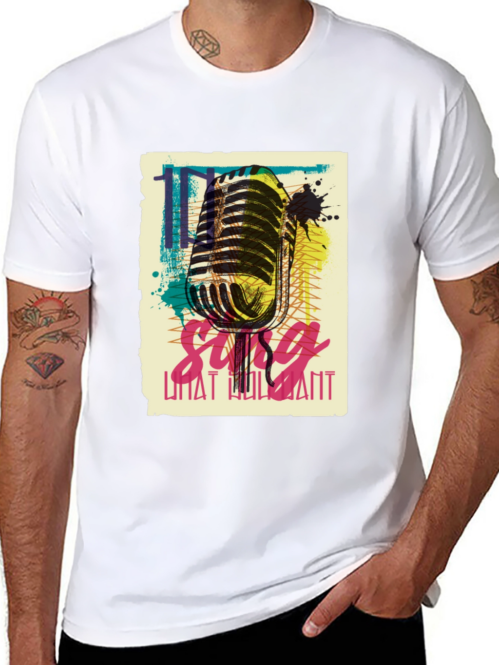 Sing What You Want Graphic T-Shirt
