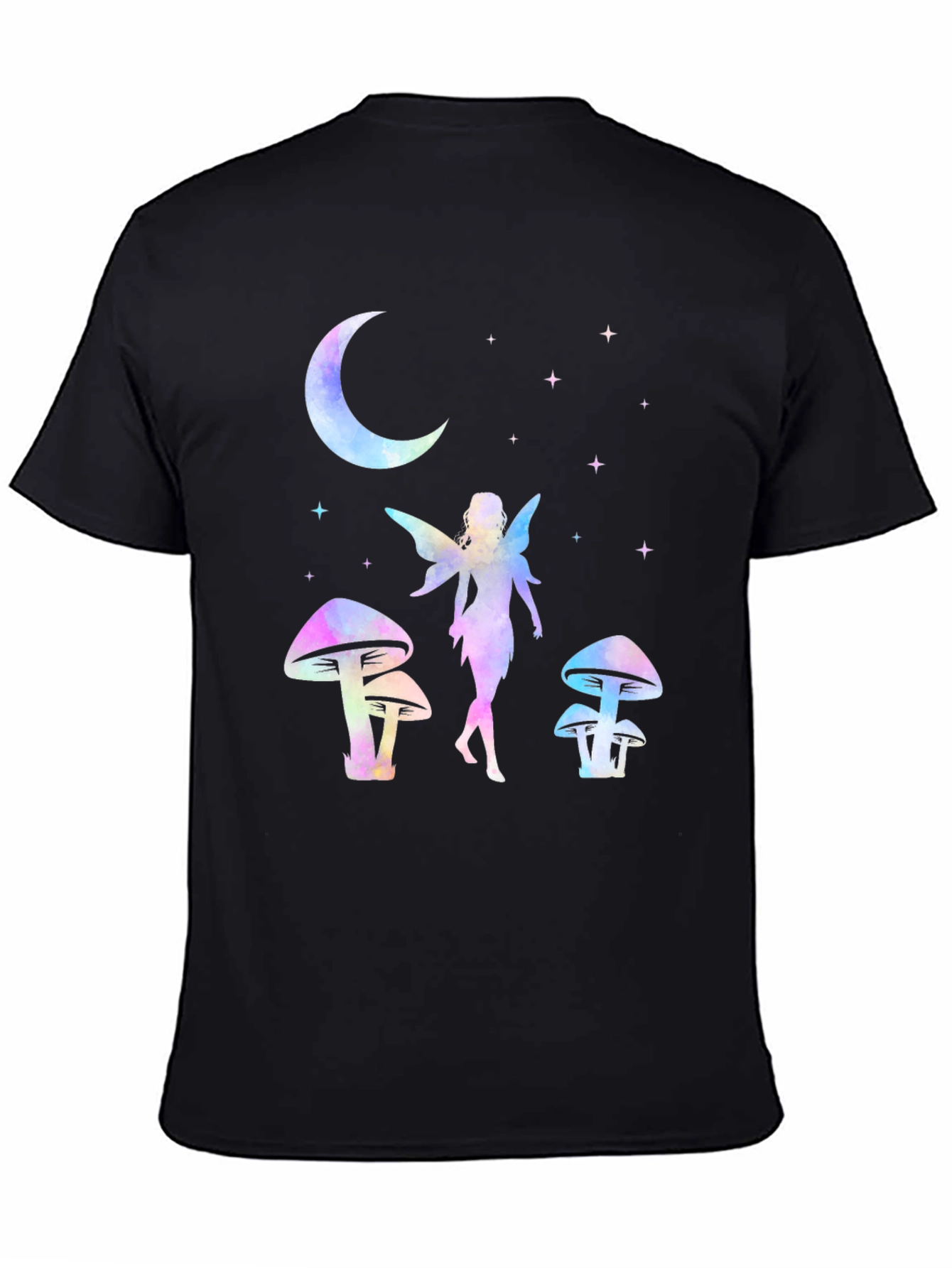 Fairycore T-Shirt Moon Stars Mushrooms Graphic Tee