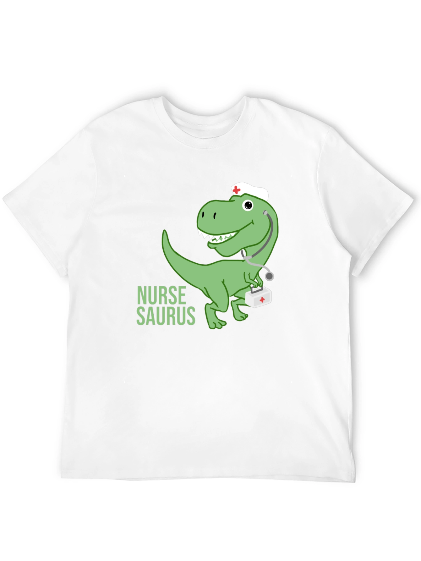 Nurse Dinosaur T-Shirt -  Medical Humor Tee