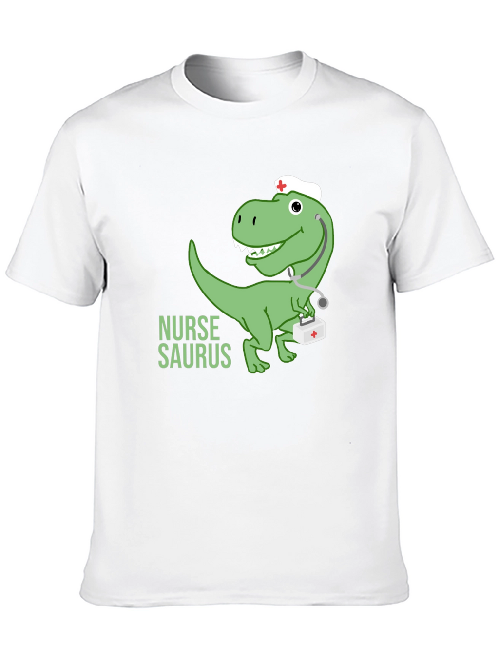 Nurse Dinosaur T-Shirt -  Medical Humor Tee