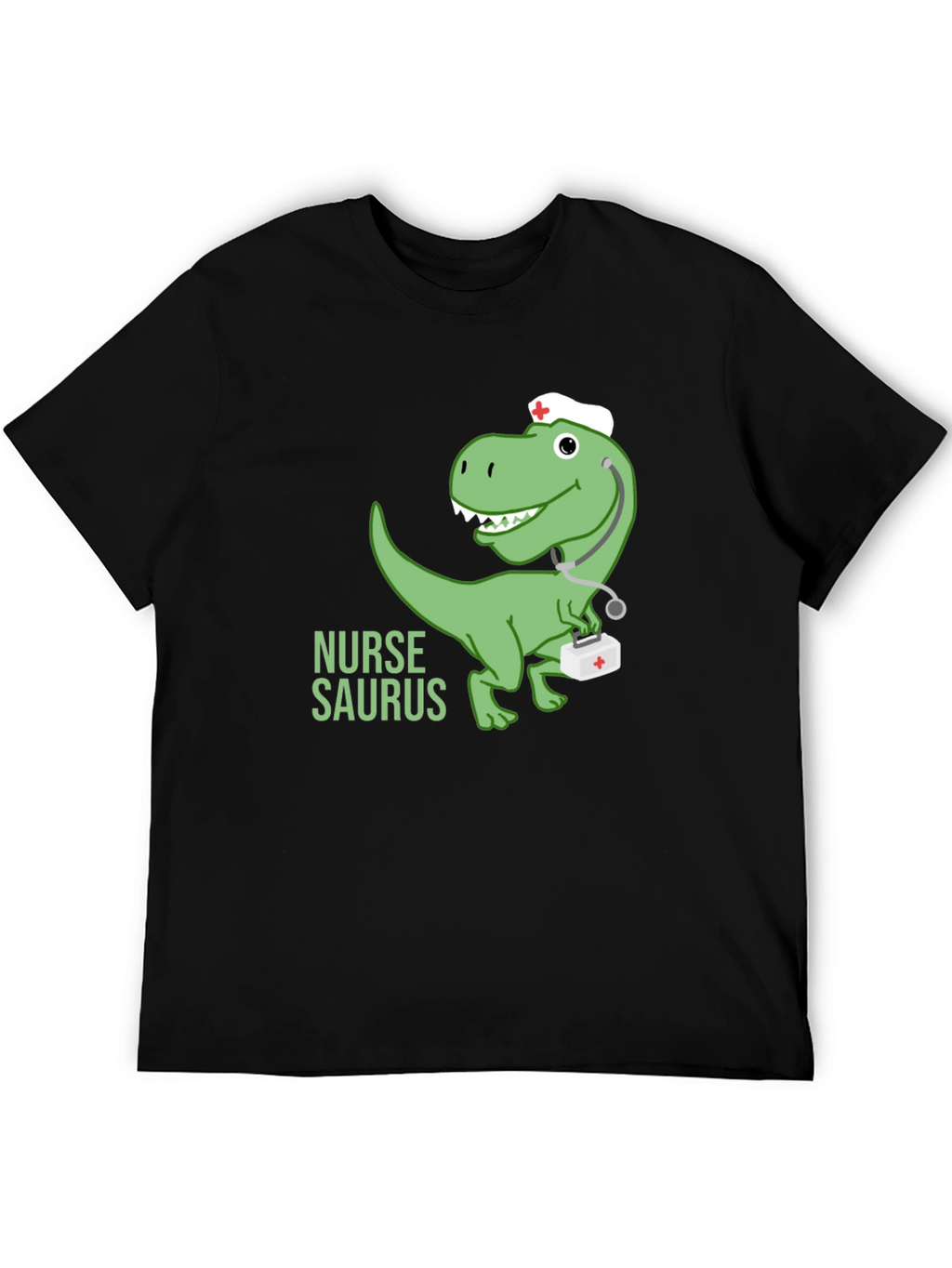 Nurse Dinosaur T-Shirt -  Medical Humor Tee