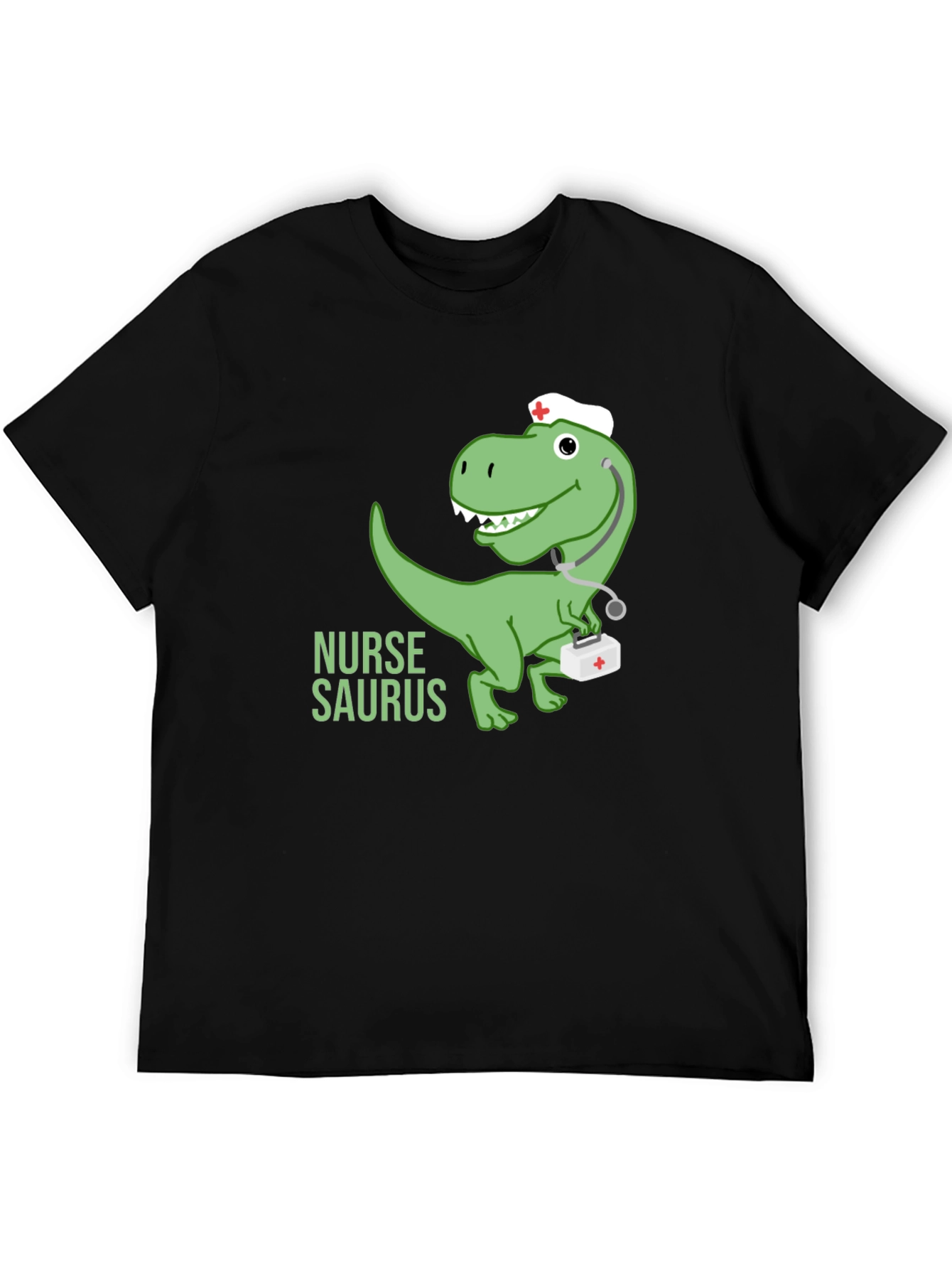 Nurse Dinosaur T-Shirt -  Medical Humor Tee
