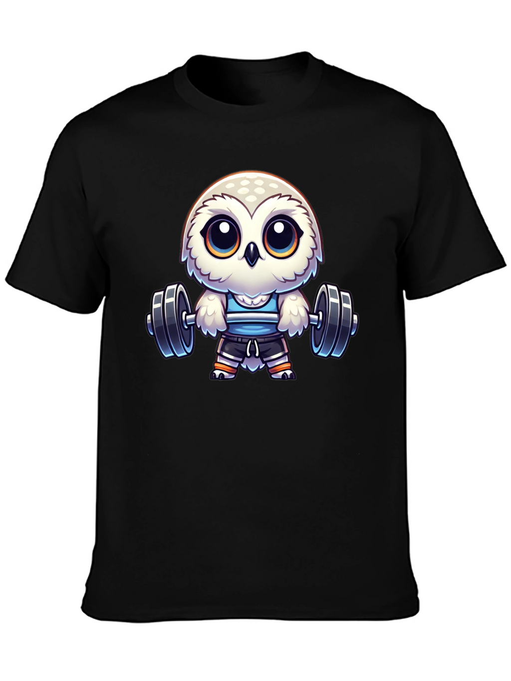 Workout Owl T-Shirt - Gym Animal Tee