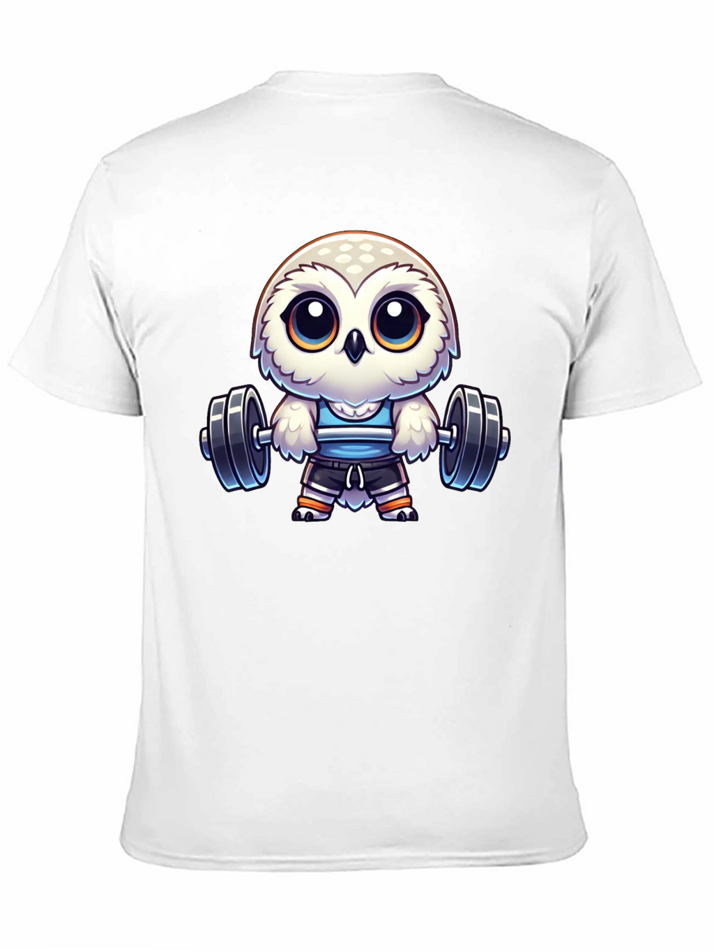 Workout Owl T-Shirt - Gym Animal Tee