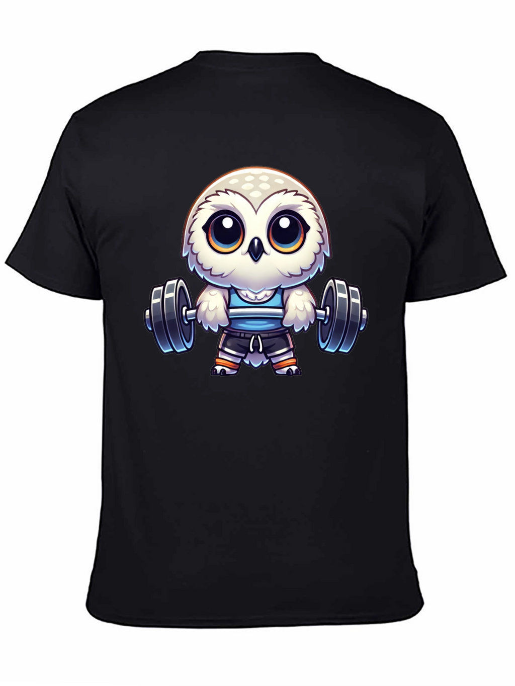 Workout Owl T-Shirt - Gym Animal Tee