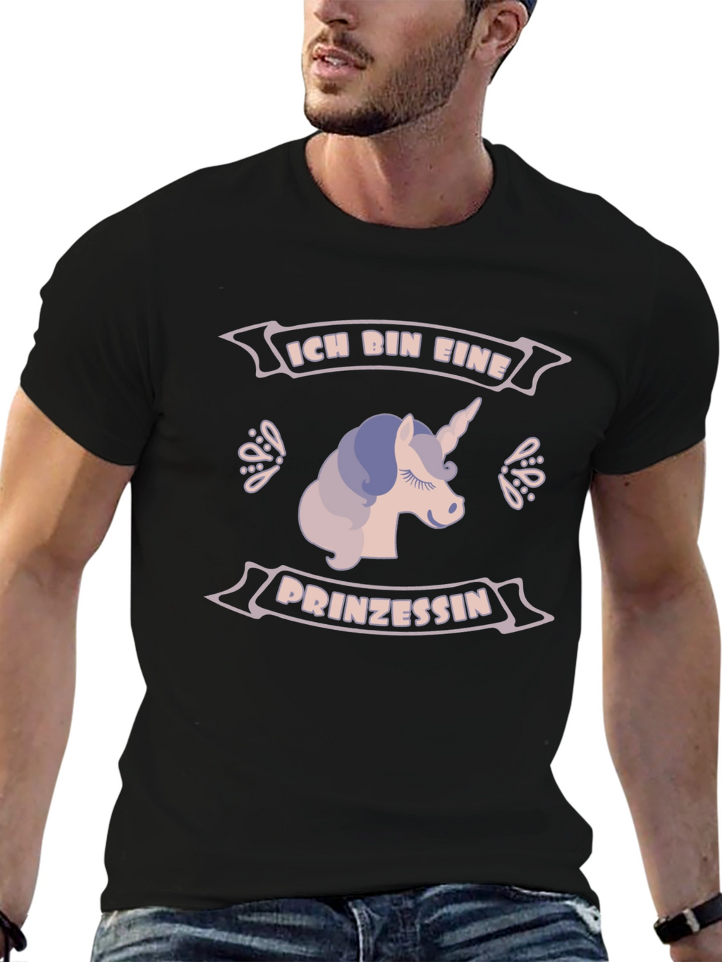 Ich Bin Eine Prinzessin Unicorn T-Shirt