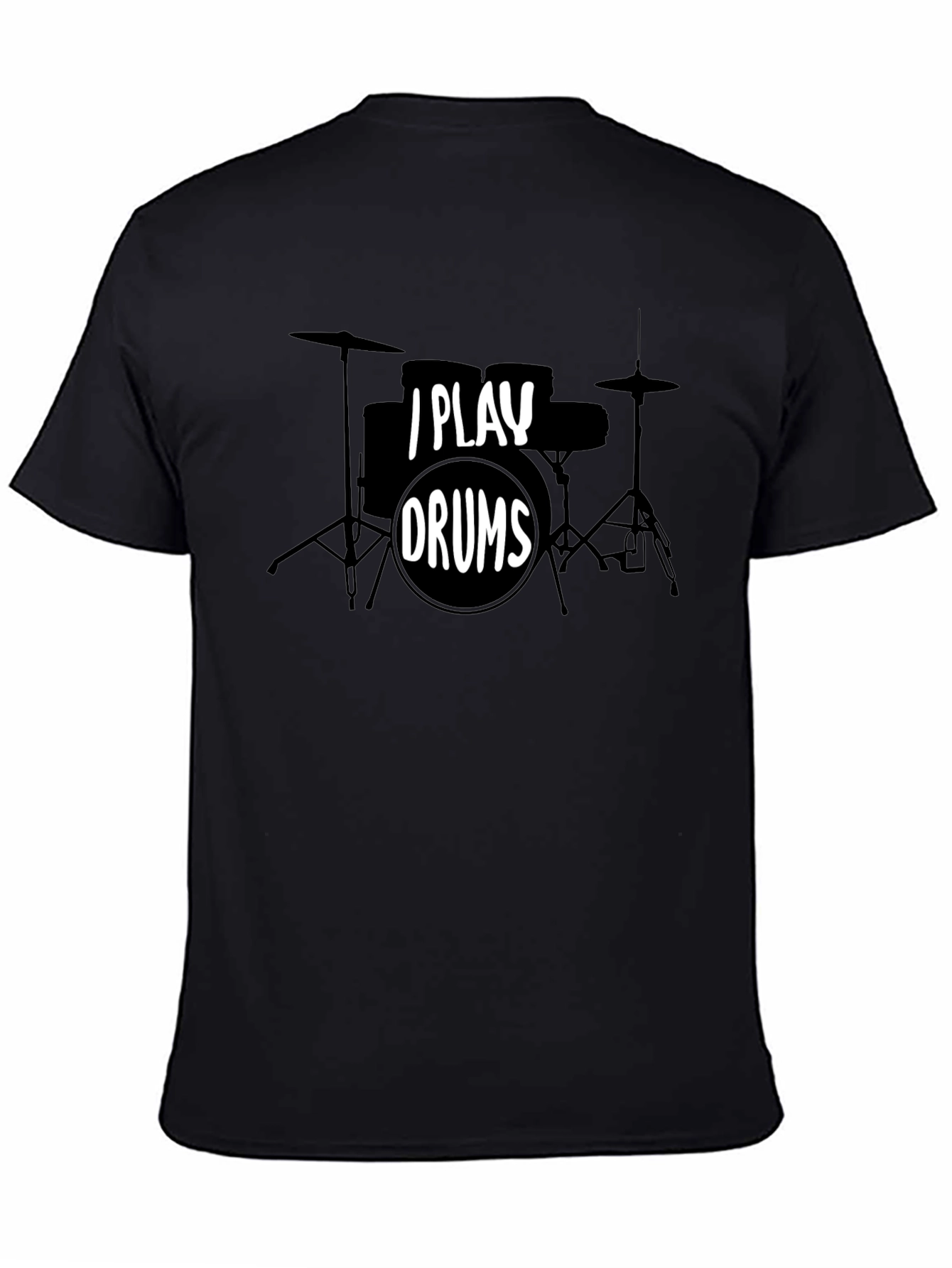 I Play Drums Graphic T-Shirt