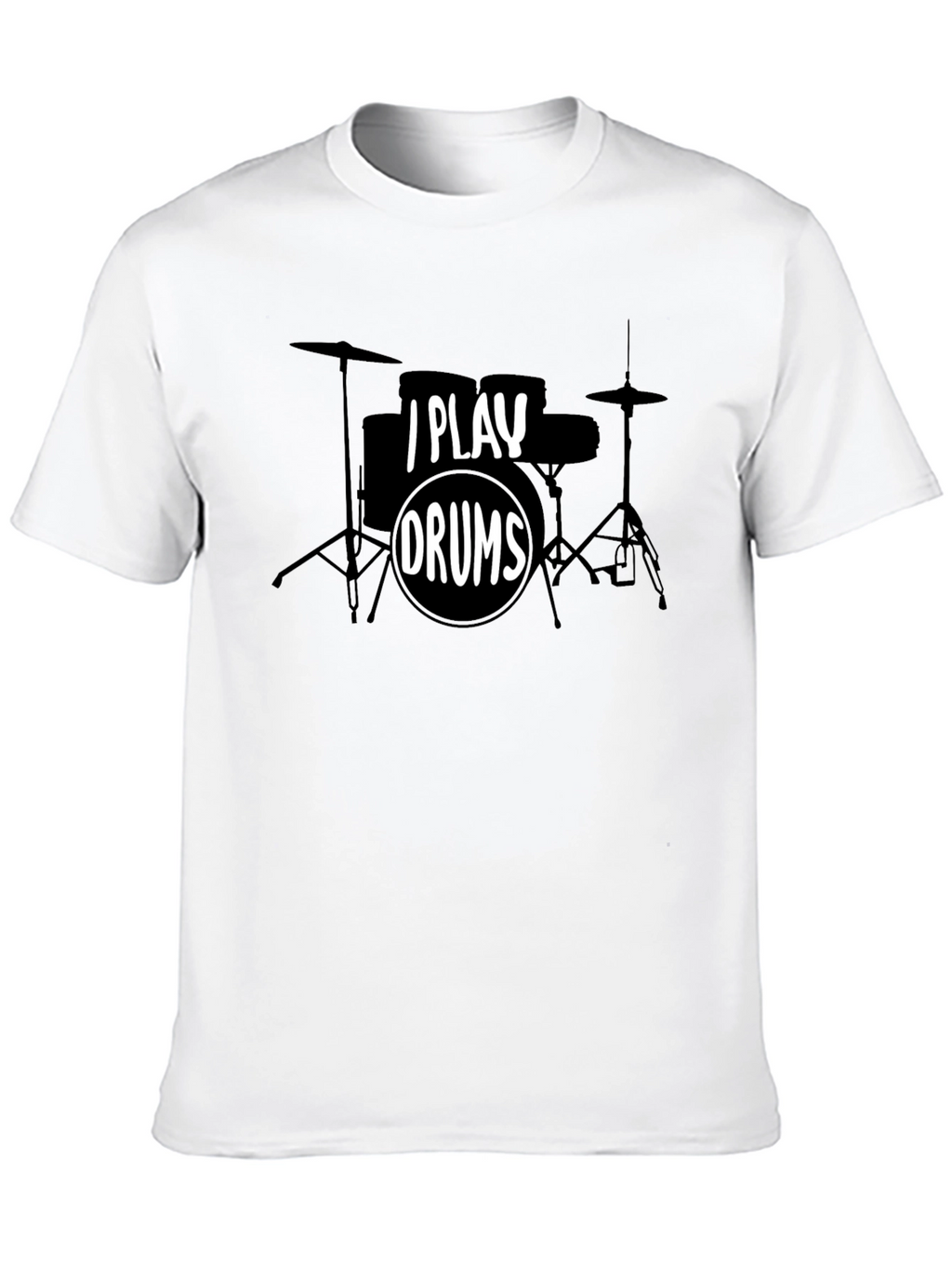 I Play Drums Graphic T-Shirt