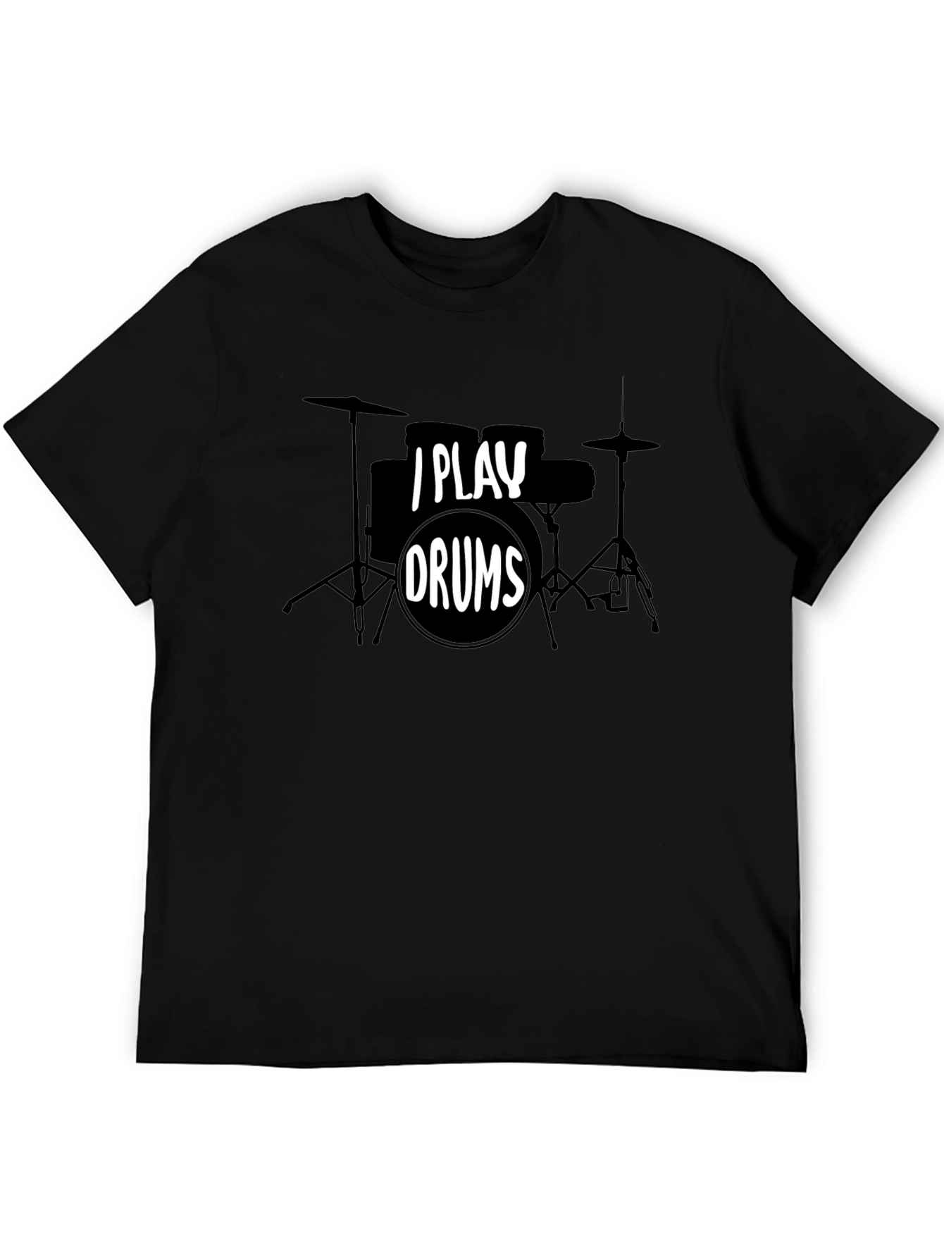 I Play Drums Graphic T-Shirt