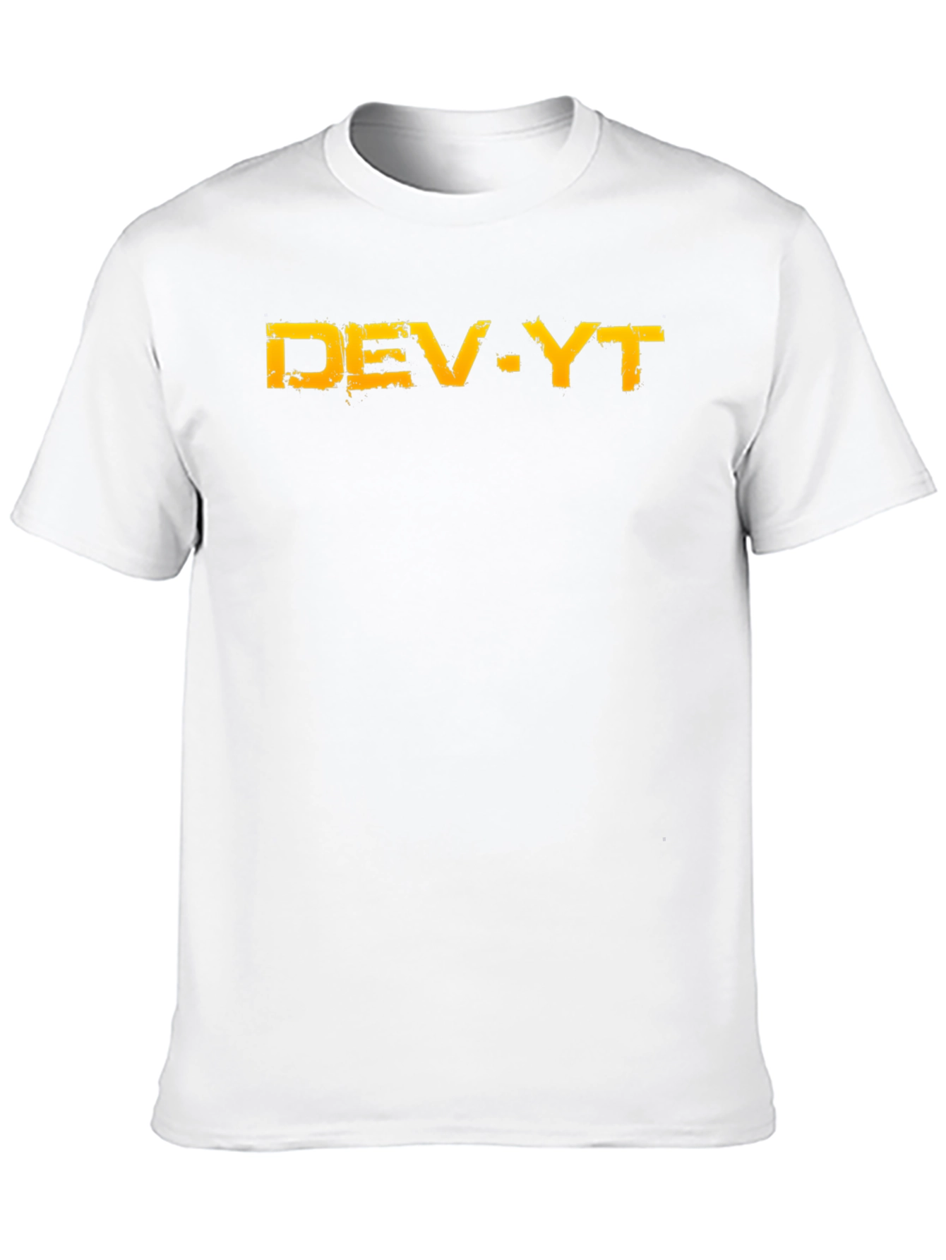 DEV-YT Graphic Tee - Black Cotton Blend