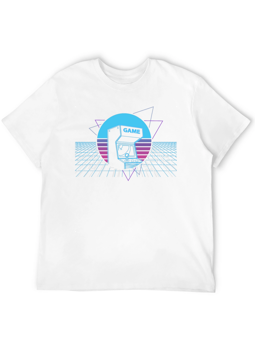 Retro Arcade Game T-Shirt - 80s Gaming Style