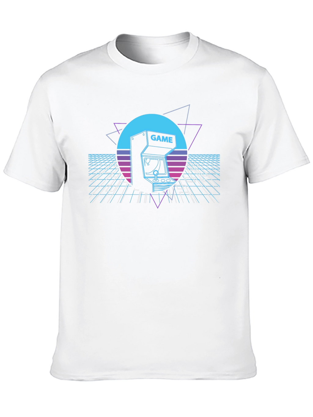 Retro Arcade Game T-Shirt - 80s Gaming Style
