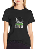 This is How I Roll Golf T-Shirt