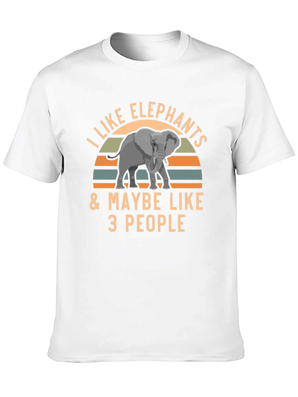 I Like Elephants Graphic Tee