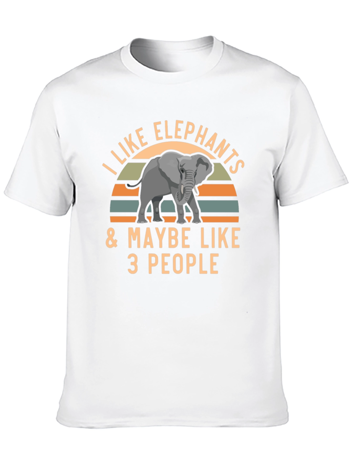 I Like Elephants Graphic Tee