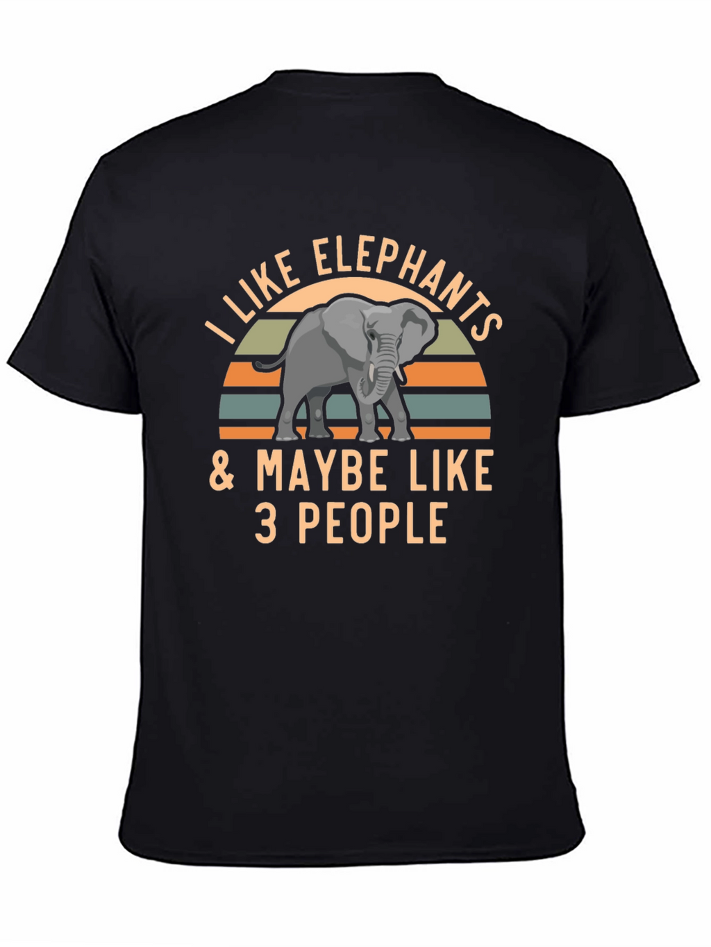 I Like Elephants Graphic Tee