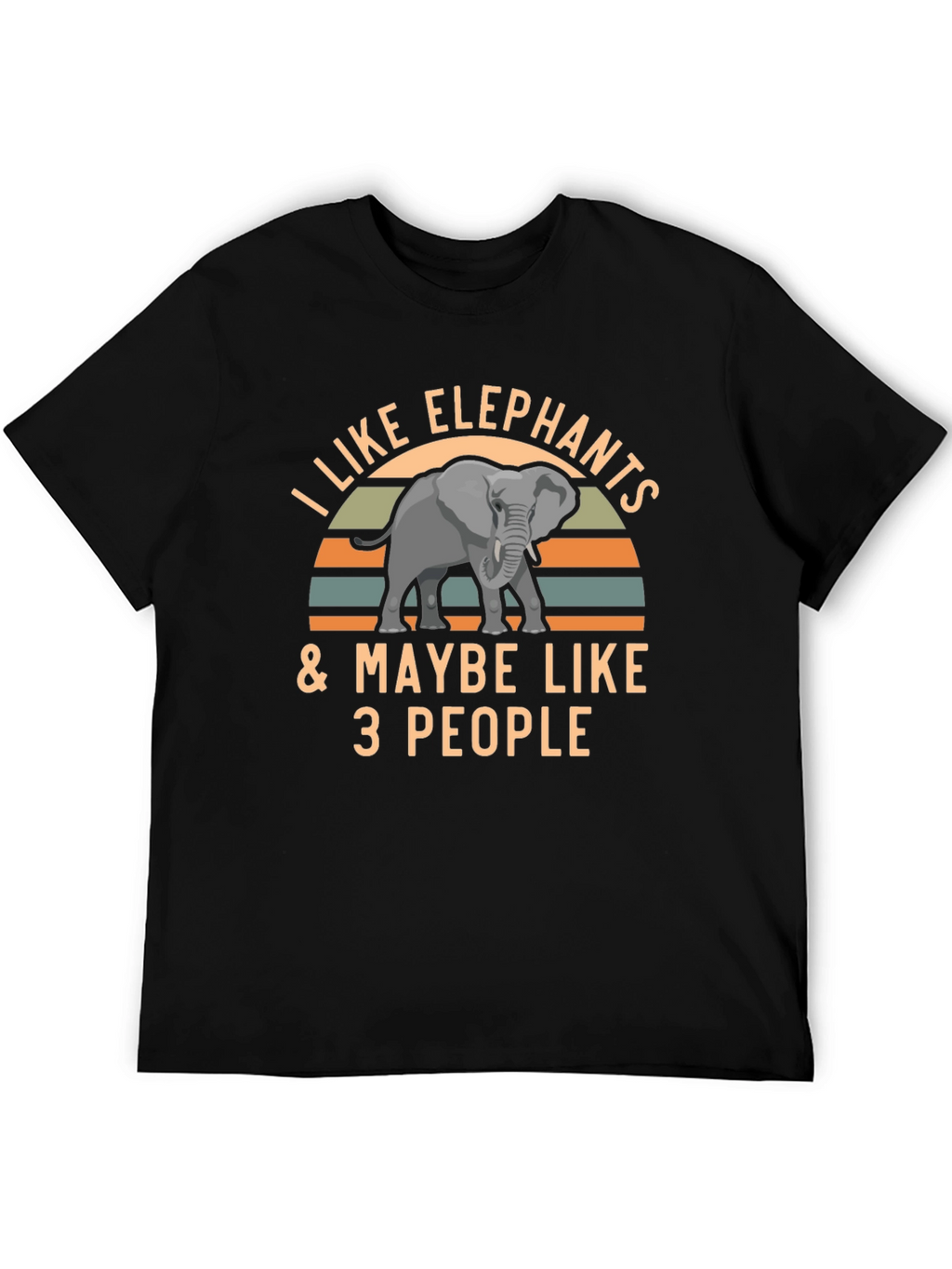 I Like Elephants Graphic Tee