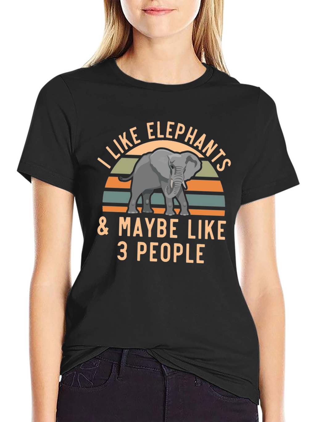 I Like Elephants Graphic Tee