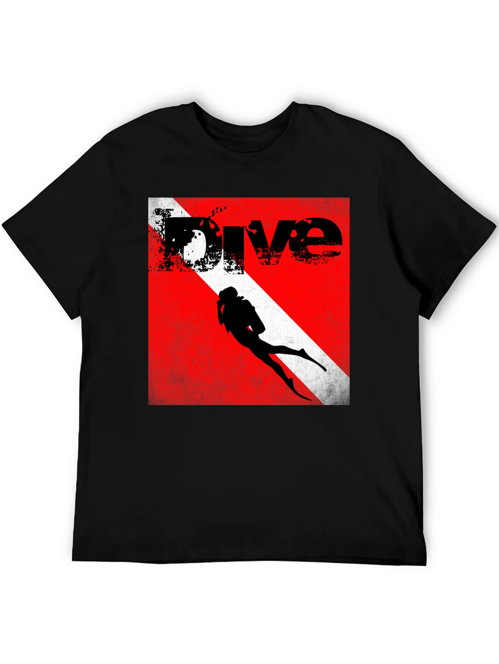 Dive Flag T-Shirt - Scuba Diving Tee