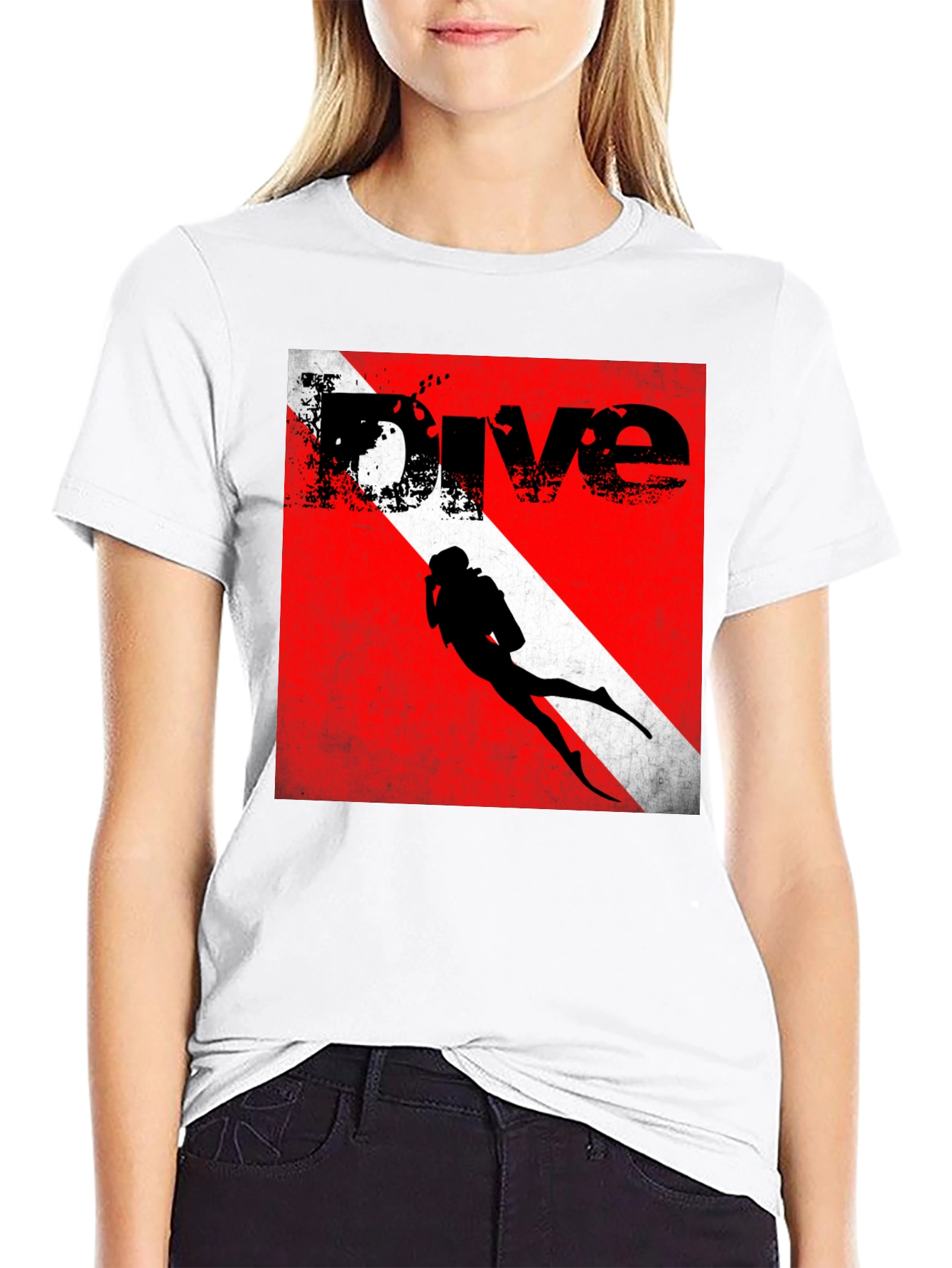 Dive Flag T-Shirt - Scuba Diving Tee