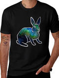 Galaxy Bunny T-Shirt - Unique Space Rabbit Tee