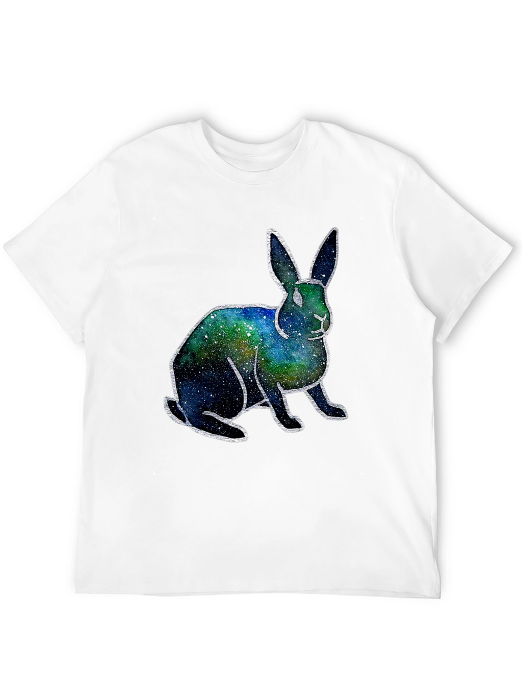 Galaxy Bunny T-Shirt - Unique Space Rabbit Tee